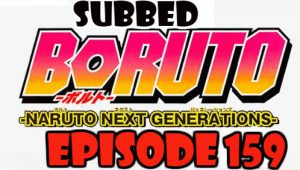 Boruto Episode 159 Subbed English Free Online