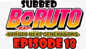 Boruto Episode 18 Subbed English Free Online