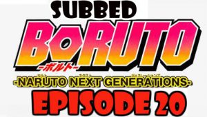 Boruto Episode 20 Subbed English Free Online