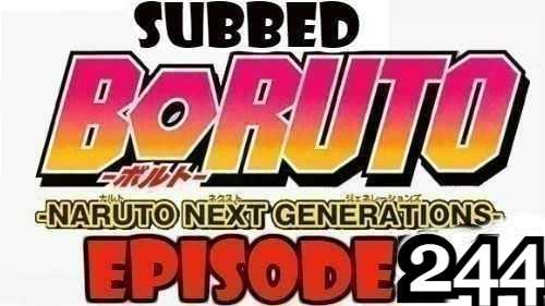 Boruto Episode 244 Subbed English Free Online